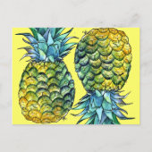 ananas briefkaart (Voorkant)