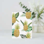 ananas briefkaart (Staand voorkant)