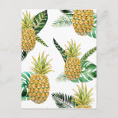 ananas briefkaart (Voorkant)