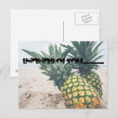 Ananas Briefkaart (Voorkant / Achterkant)