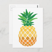 ananas briefkaart (Voorkant / Achterkant)