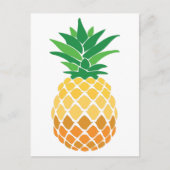 ananas briefkaart (Voorkant)