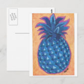 ananas briefkaart (Voorkant / Achterkant)