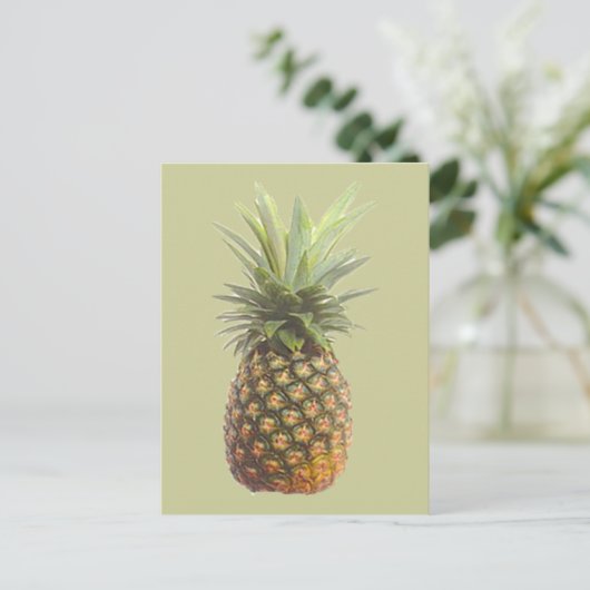 ananas briefkaart (Staand voorkant)