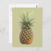 ananas briefkaart (Voorkant / Achterkant)