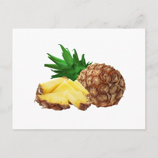 ananas briefkaart (Voorkant)