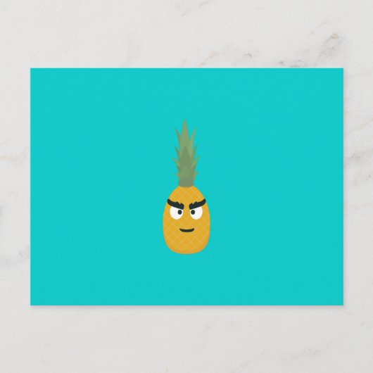 ananas briefkaart (Voorkant)