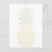 ananas briefkaart (Voorkant)