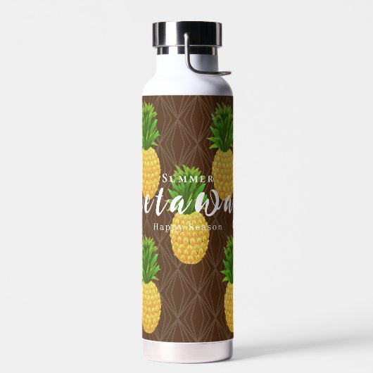 ananas bruin waterfles (Links)