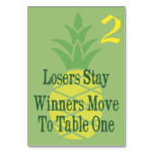 Ananas Bunco tafel Kaart #2 (Achterkant)