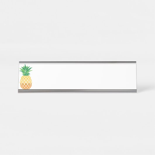 ananas bureau naambordje (Voorkant)