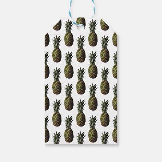 Ananas cadeau Labels Cadeaulabel (Achterkant)