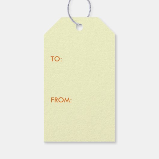 ananas cadeaulabel (Achterkant)