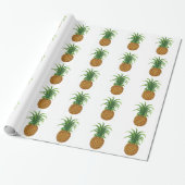 ananas cadeaupapier (Uitgerold)