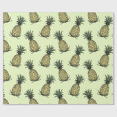 ananas cadeaupapier (Vlak)