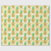 ananas cadeaupapier (Vlak)