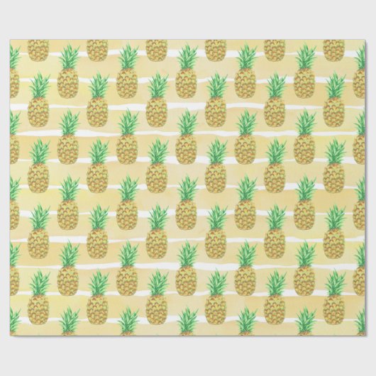 ananas cadeaupapier (Vlak)