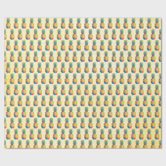 Ananas Cadeaupapier (Vlak)