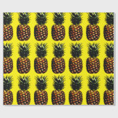 ananas cadeaupapier (Vlak)