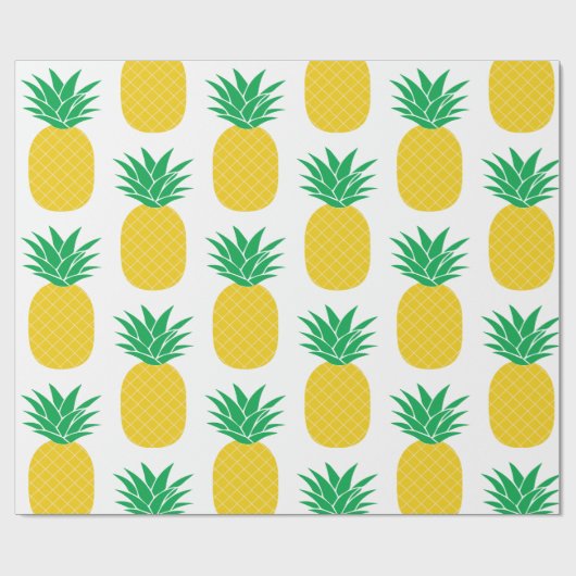 ananas cadeaupapier (Vlak)