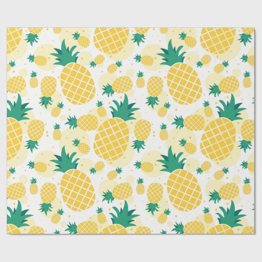 ananas cadeaupapier (Vlak)