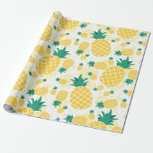 ananas cadeaupapier (Uitgerold)