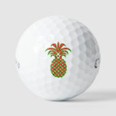 Ananas Callaway Golfballen - Op maat gemaakte cade (Voorkant)