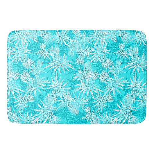 Ananas Camo Hawaïaans Tropisch Badmat (Voorkant)