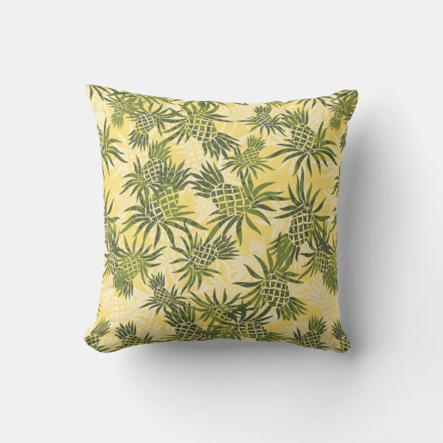 Ananas Camo Hawaiian Decoratieve Kussens (Voorkant)