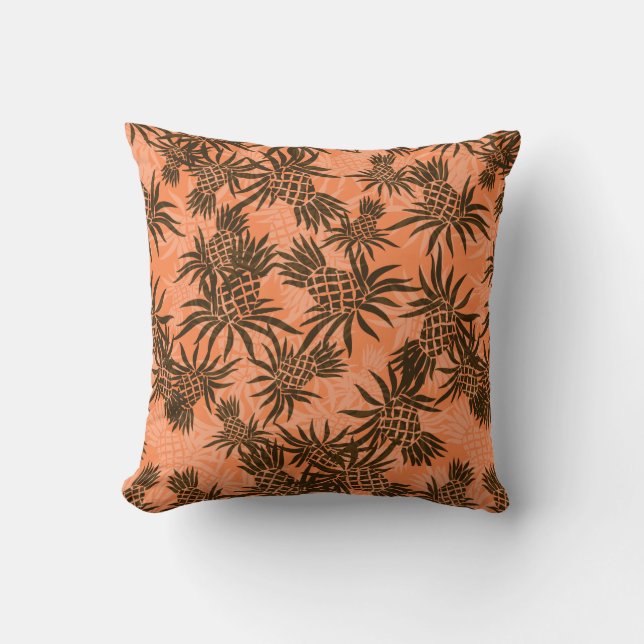 Ananas Camo Hawaiian Decoratieve Kussens (Voorkant)