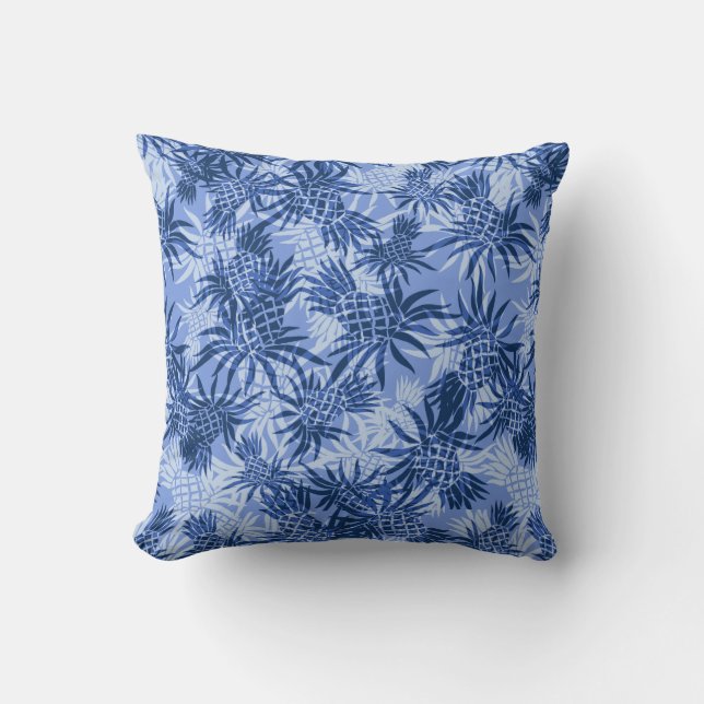 Ananas Camo Hawaiian Decoratieve Kussens (Voorkant)