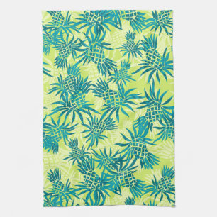 Ananas Camo Hawaiian keukenhanddoek