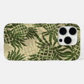 Ananas Camo Hawaiian Olive Case-Mate iPhone Case (Achterkant (horizontaal))