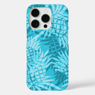 Ananas Camo Hawaiian Turq iPhone 16 Pro Hoesje