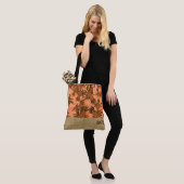 Ananas Camo Monogram Hawaiian Beach Bag Tote Bag (Op model)