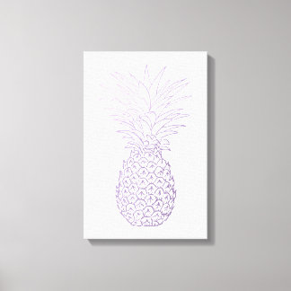 ananas canvas afdruk