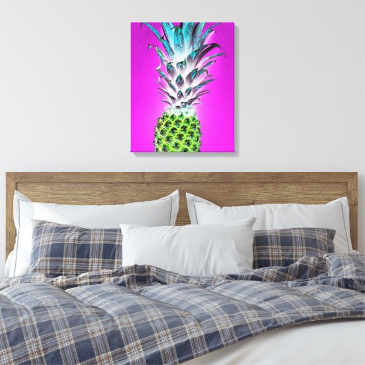 ananas canvas afdruk (Insitu (Slaapkamer))