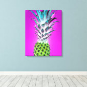 ananas canvas afdruk (Insitu (Houten vloer))