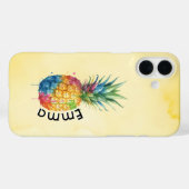 Ananas Case-Mate iPhone Case (Achterkant (horizontaal))