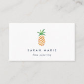 Ananas Cateraar Hospitality QR-code Visitekaartje (Voorkant)