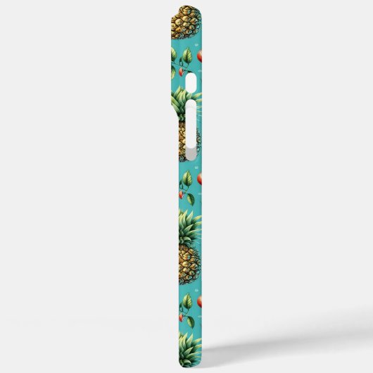 Ananas Cherry Bliss Case-Mate iPhone Case (Achterkant / Links)