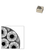 Ananas Cherry ondersteboven Cake Dessert Stamp Rubberstempel (Gestempeld)