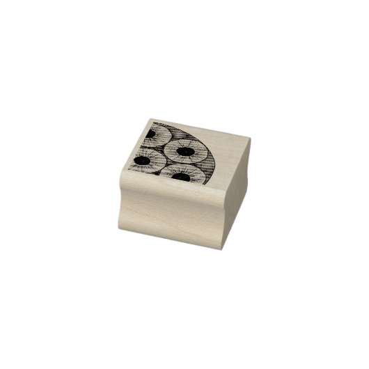 Ananas Cherry ondersteboven Cake Dessert Stamp Rubberstempel (Stempel)