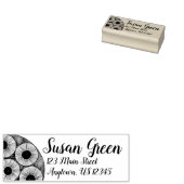 Ananas Cherry ondersteboven Cake Fruit Bakery Rubberstempel (Gestempeld)