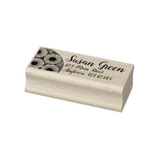 Ananas Cherry ondersteboven Cake Fruit Bakery Rubberstempel (Stempel)