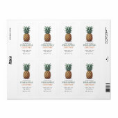 Ananas Chutney Label (Full Sheet)
