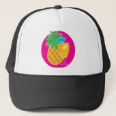 ananas Cocktail Trucker Pet (Voorkant)