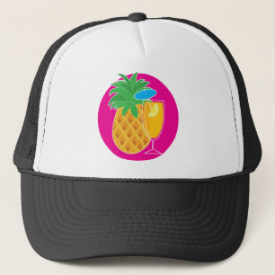 ananas Cocktail Trucker Pet