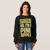 Ananas Costume Funny Halloween Fruit Slice Sque Trui (Voorkant volledig)