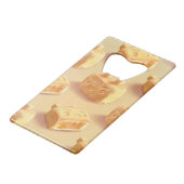 ananas creditkaart flessenopener (Achterkant Gekanteld)